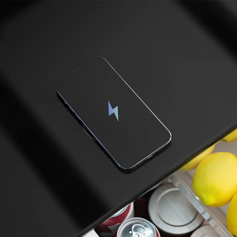 Intelligenter Couchtisch – Integrierter Kühlschrank und Bluetooth-Lautsprecher