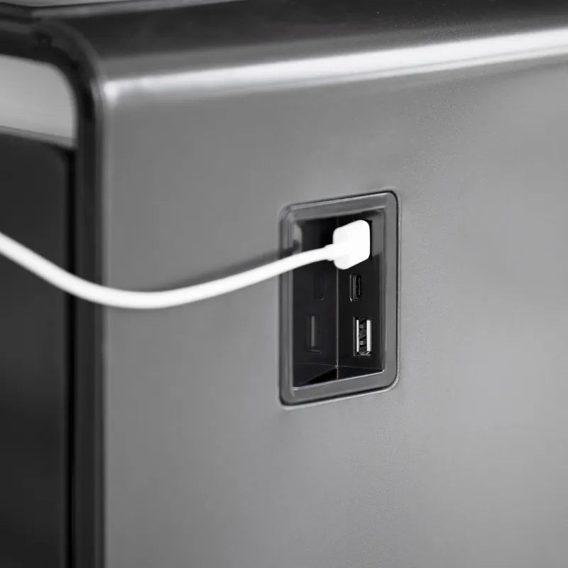 Intelligenter Couchtisch – Integrierter Kühlschrank und Bluetooth-Lautsprecher