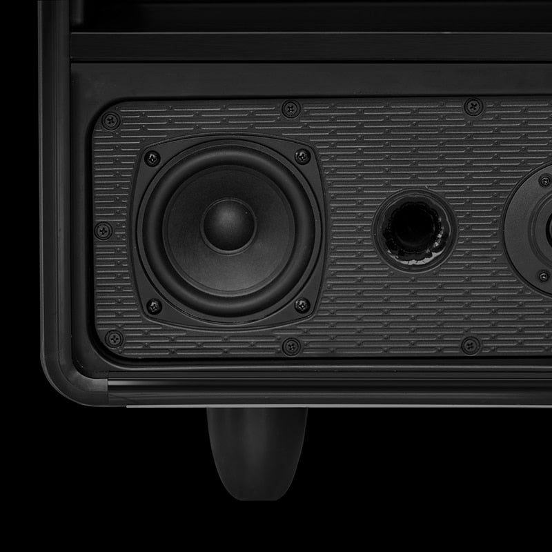 Intelligenter Couchtisch – Integrierter Kühlschrank und Bluetooth-Lautsprecher